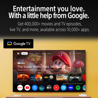 Sony | BRAVIA 5 | 98 inch | XR Processor | Mini LED | 4K Ultra HD | High Dynamic Range (HDR) | Smart TV (Google TV)