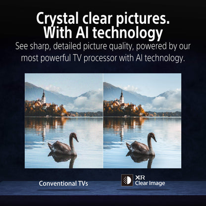 Sony | BRAVIA 5 | 55 inch | XR Processor | Mini LED | 4K Ultra HD | High Dynamic Range (HDR) | Smart TV (Google TV)