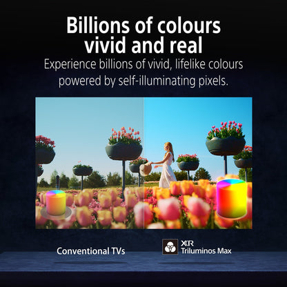 Sony | BRAVIA 8 II | 55 inch | XR Processor | QD OLED | 4K Ultra HD | High Dynamic Range (HDR) | Smart TV (Google TV) | 2025 Model