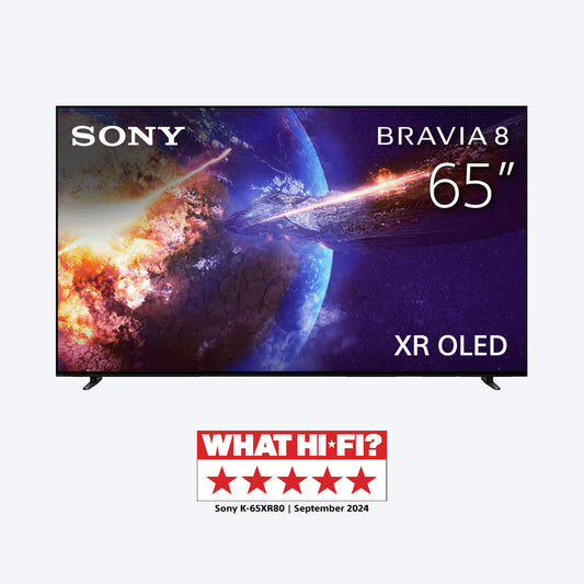 سوني | BRAVIA 8 | 65 بوصة | XR-OLED | معالج XR | ميزات حصرية لألعاب PS5 | تلفزيون ذكي 4K HDR Dolby Vision (Google TV) | موديل 2024