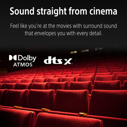 Sony Bravia Theatre Bar 7, Single Soundbar, 9 Speaker Units Surrounded sound by Dolby Atmos®/DTS:X® & IMAX® Enhanced, 2026 Model