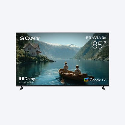 Sony BRAVIA 3 II 85 Inch 4K Google TV, 2026 Model | K-85XR30M2