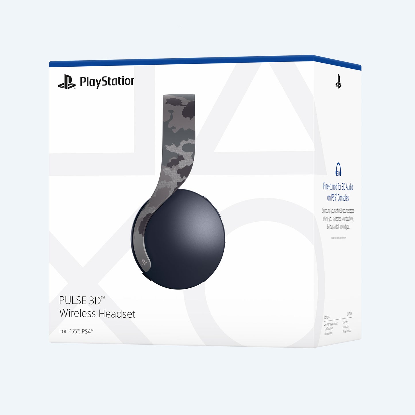Sony PlayStation PS5 Pulse 3D Wireless Headset - Gray Camo