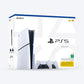جهاز PlayStation 5 Slim Disc من سوني -  أبيض مع حزمة DualSense