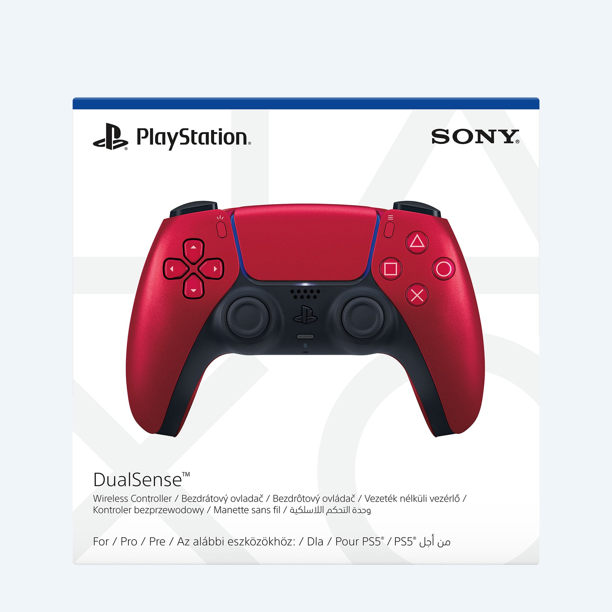 Sony PlayStation PS5 DualSense Wireless Controller- Volcanic Red
