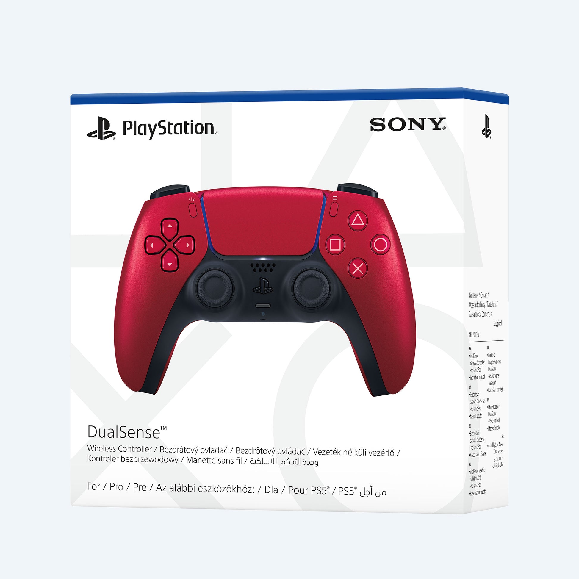 Sony PlayStation PS5 DualSense Wireless Controller- Volcanic Red