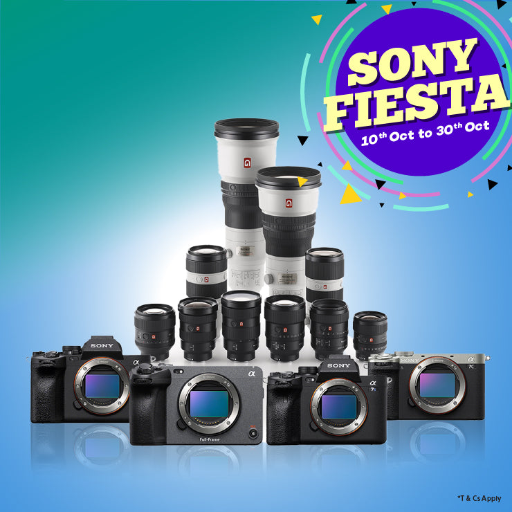 Sony Festival - Camera and Lens Offers