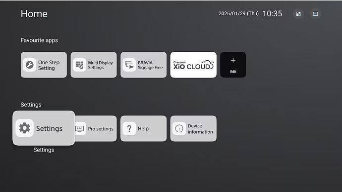 Pro BRAVIA BZ35P