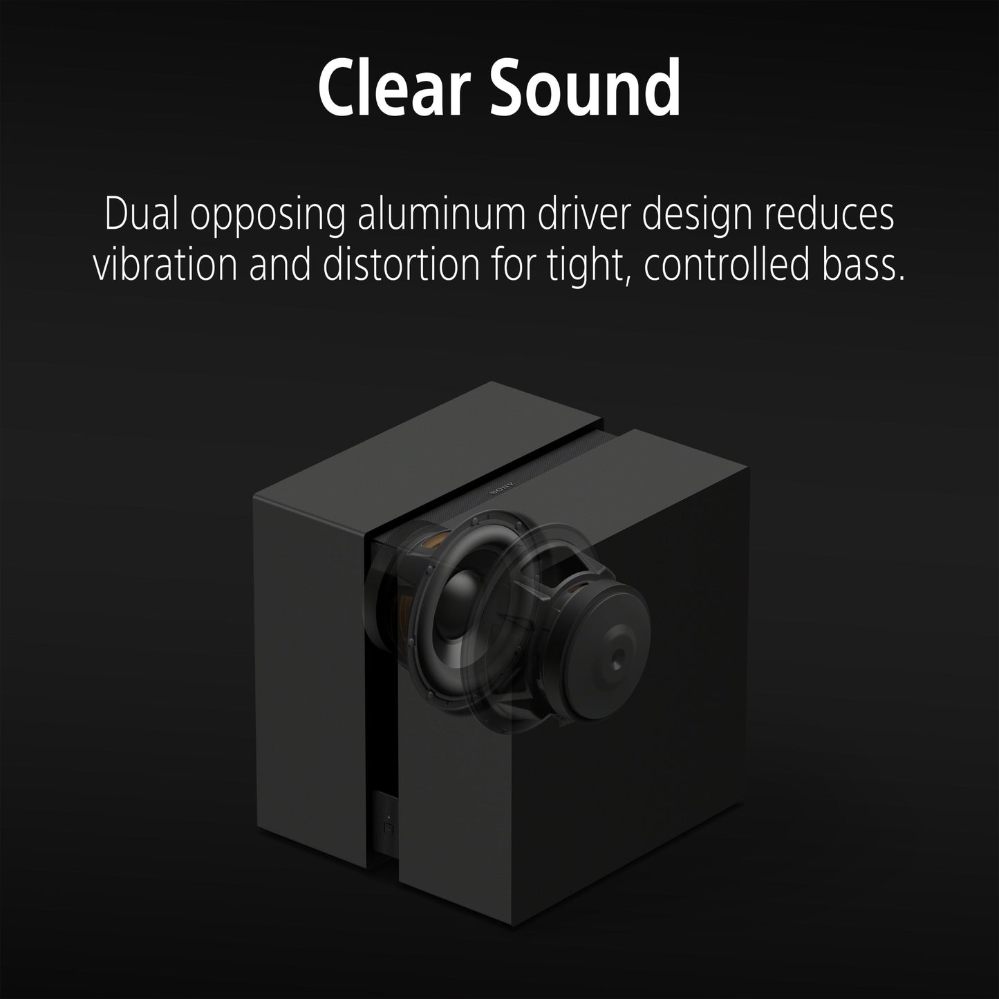 Sony BRAVIA Theatre Sub 9, 600 W Wireless Subwoofer for Sound bar/ Home Theater Sound System, 2026 Model