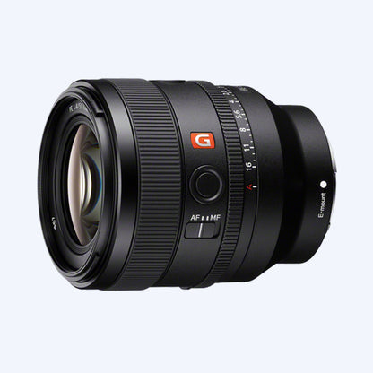 عدسة أساسية قياسية بإطار كامل FE موديل SEL-50F14GM مقاس 50 مم ببعد بؤري F1.4 من السلسلة G Master من سوني